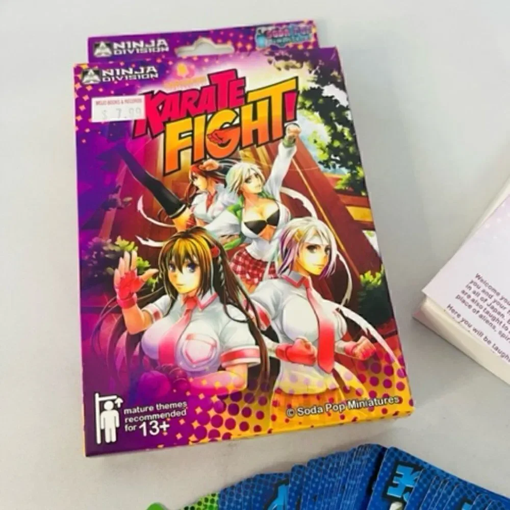 Karate Fight! Card Game Board Game FAST SHIP Excellent - never used.